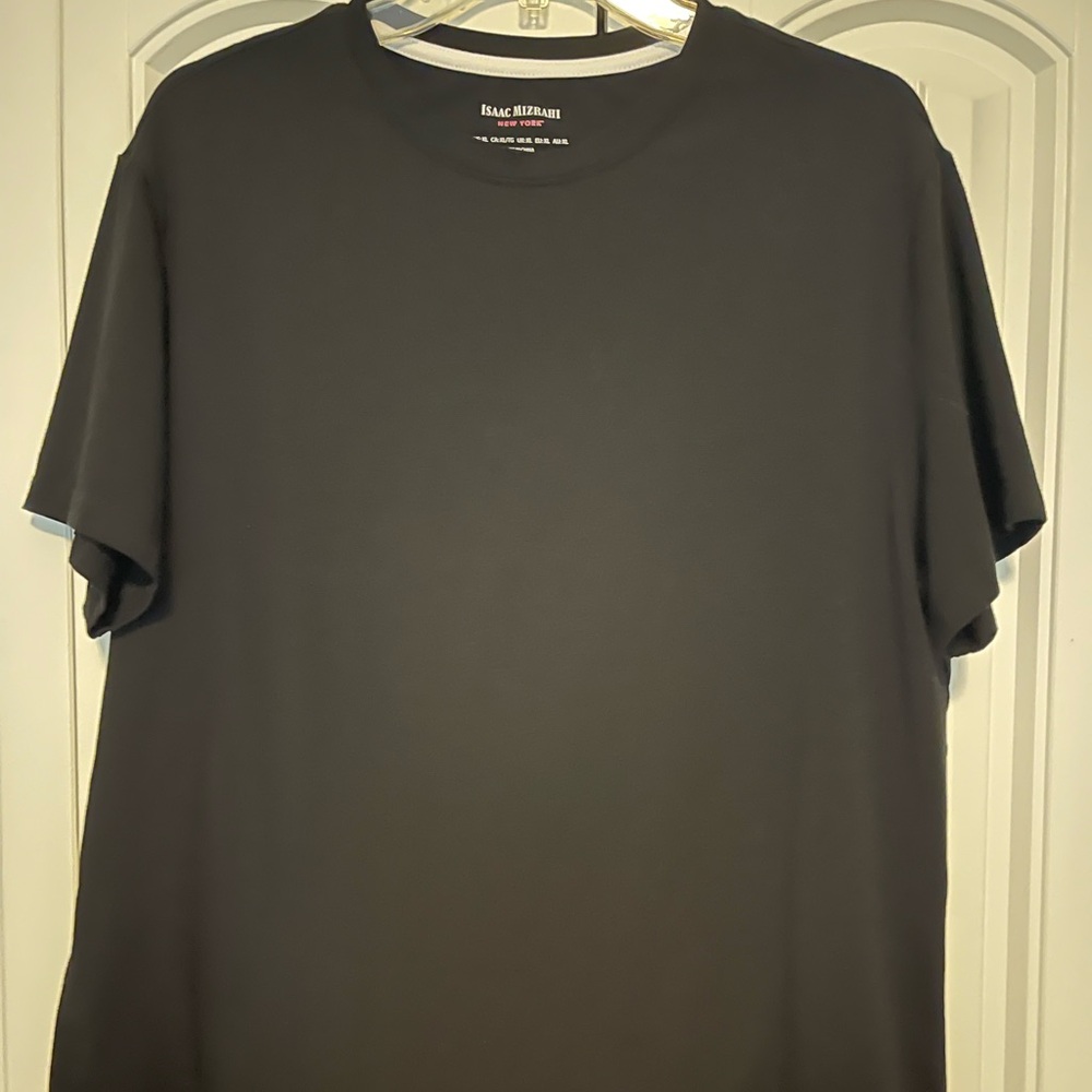 Isaac Mizrahi Charcoal Short Sleeve Tee